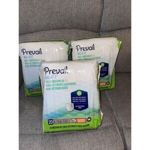 Prevail NU-FIT Daily Underwear XL MAXIMUM Absorbency, 60 Total